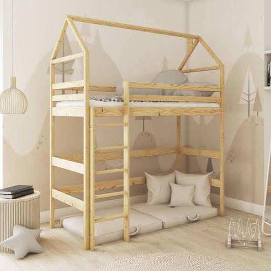 Wooden Loft Bed Gloria