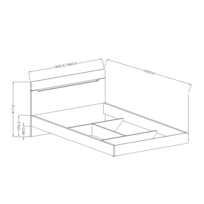 Hektor 31 Bed 160cm