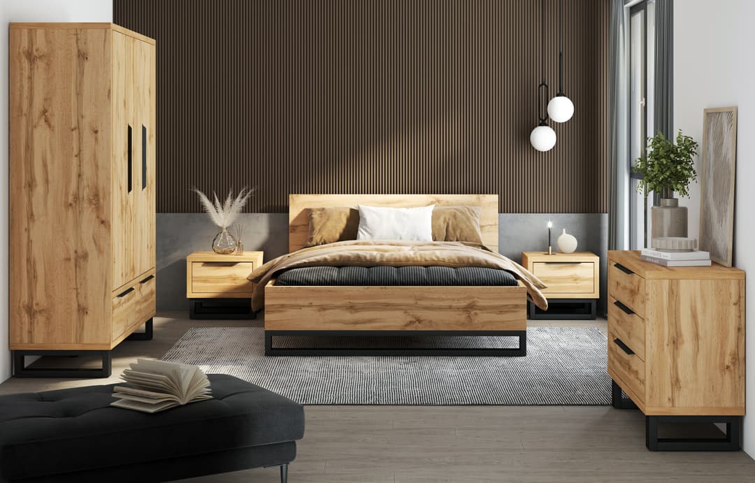 Halle Ottoman Bed [EU King]