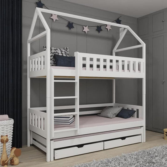 Iga Bunk Bed with Trundle and Storage