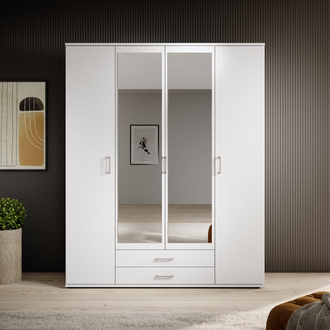 Karl Hinged Door Wardrobe 160cm