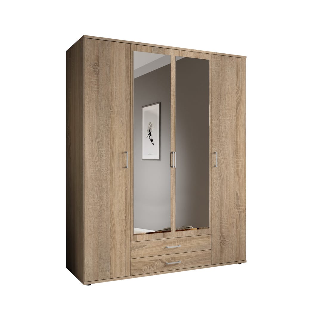 Karl Hinged Door Wardrobe 160cm