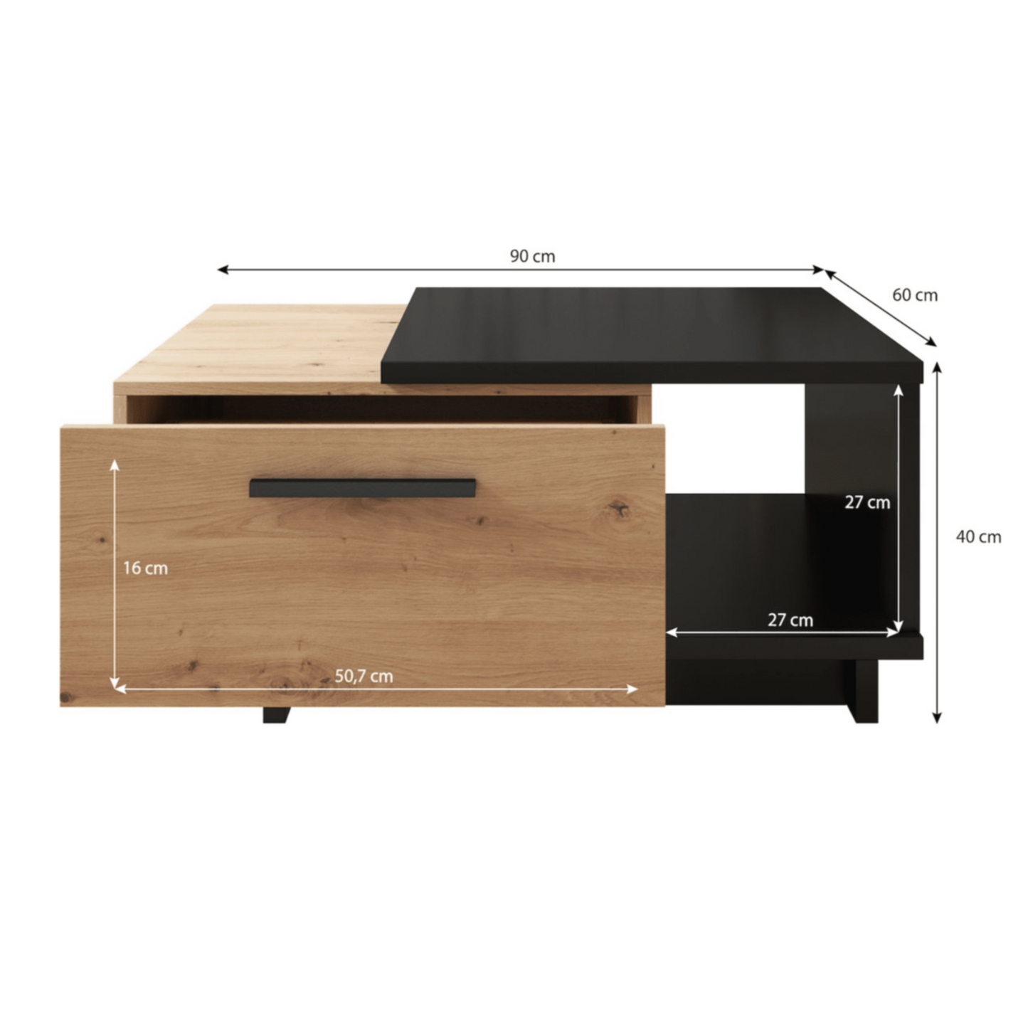 Ines 04 Coffee Table 90cm