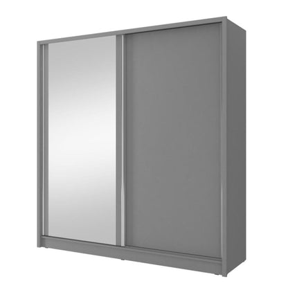 Luca Sliding Door Wardrobe 200cm [Mirror]