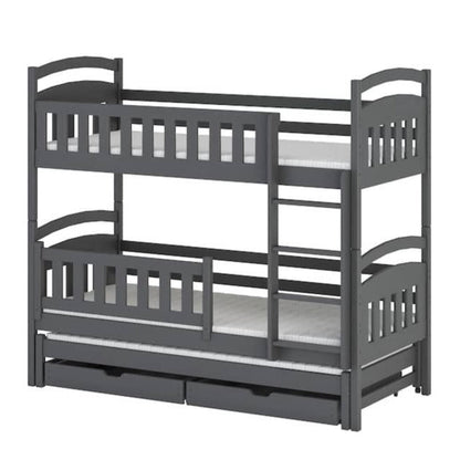 Blanka Bunk Bed with Trundle and Storage