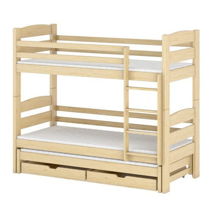 Cezar Bunk Bed with Trundle and Storage