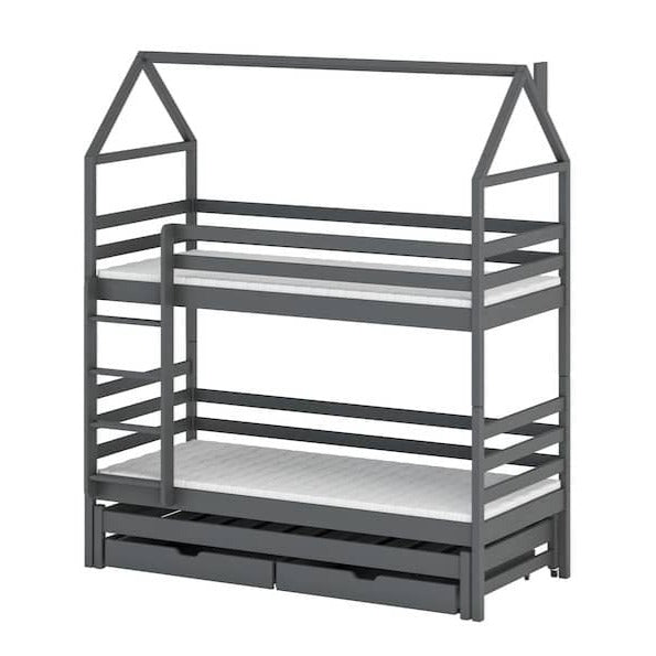 Dalia Bunk Bed with Trundle and Storage