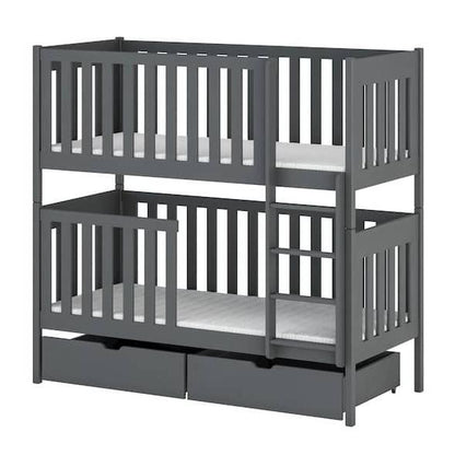 Wooden Bunk Bed David with Storage