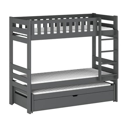 Harvey Bunk Bed with Trundle and Storage