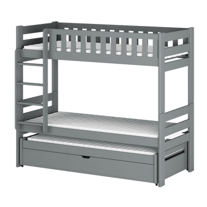 Harvey Bunk Bed with Trundle and Storage