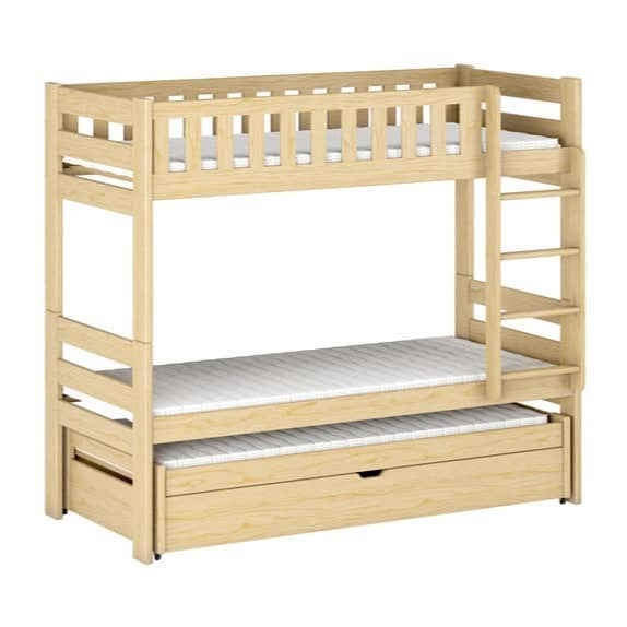 Harvey Bunk Bed with Trundle and Storage