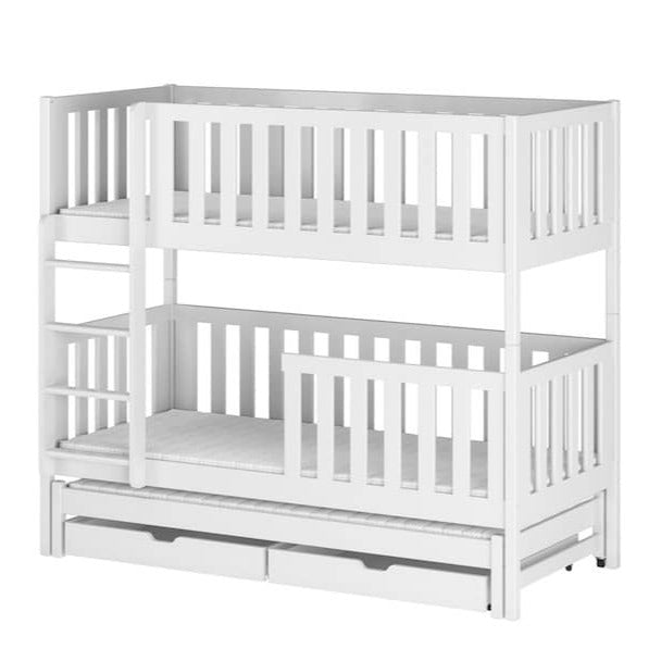 Lea Bunk Bed with Trundle and Storage