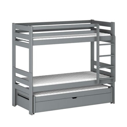 Lessi Bunk Bed with Trundle and Storage