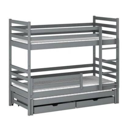 Luke Bunk Bed with Trundle and Storage