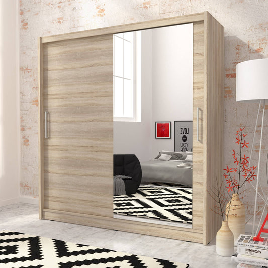 Maja I Sliding Door Wardrobe 180cm