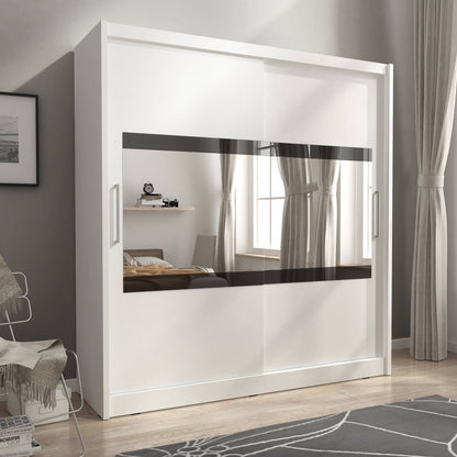 Maja IV Sliding Door Wardrobe 200cm