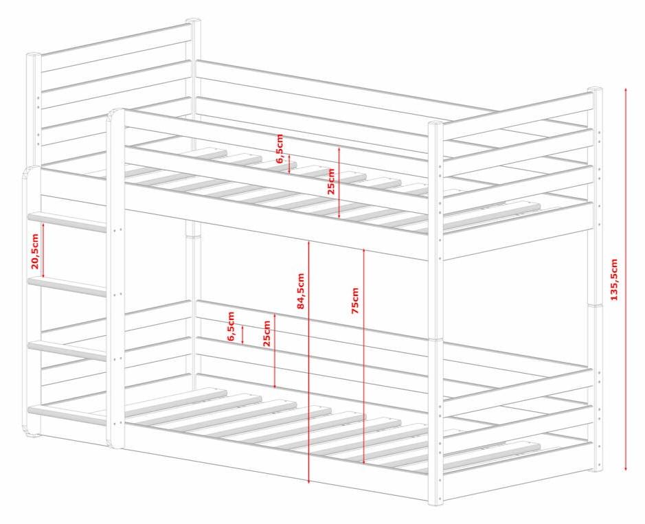 Wooden Bunk Bed Mini