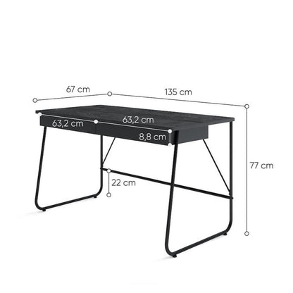 Match MB-01 Desk 135cm