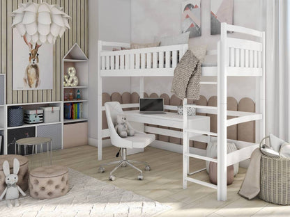 Mia Wooden Loft Bed