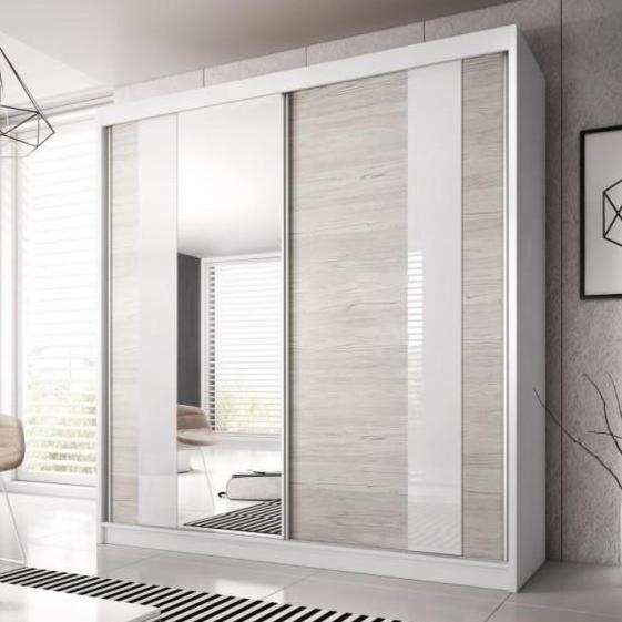 Multi 32 Sliding Door Wardrobe 203cm