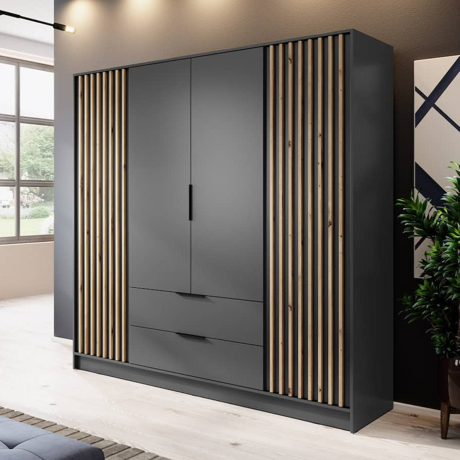 Nelly Hinged Door Wardrobe 206cm