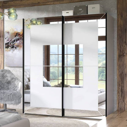 Oxygen Sliding Door Wardrobe 179cm