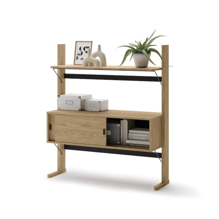 Ollie OL-03 Low Bookcase 108cm