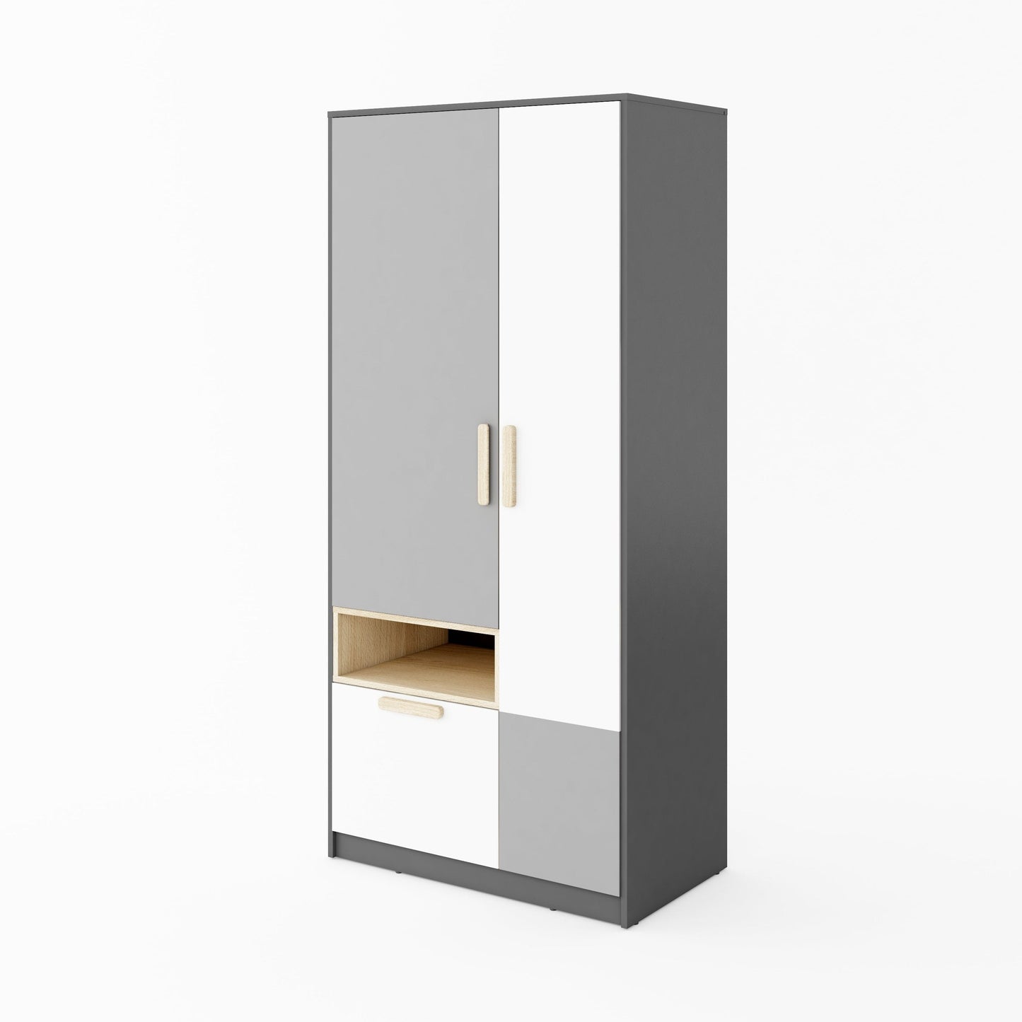 Pok PO-02 Hinged Wardrobe 90cm