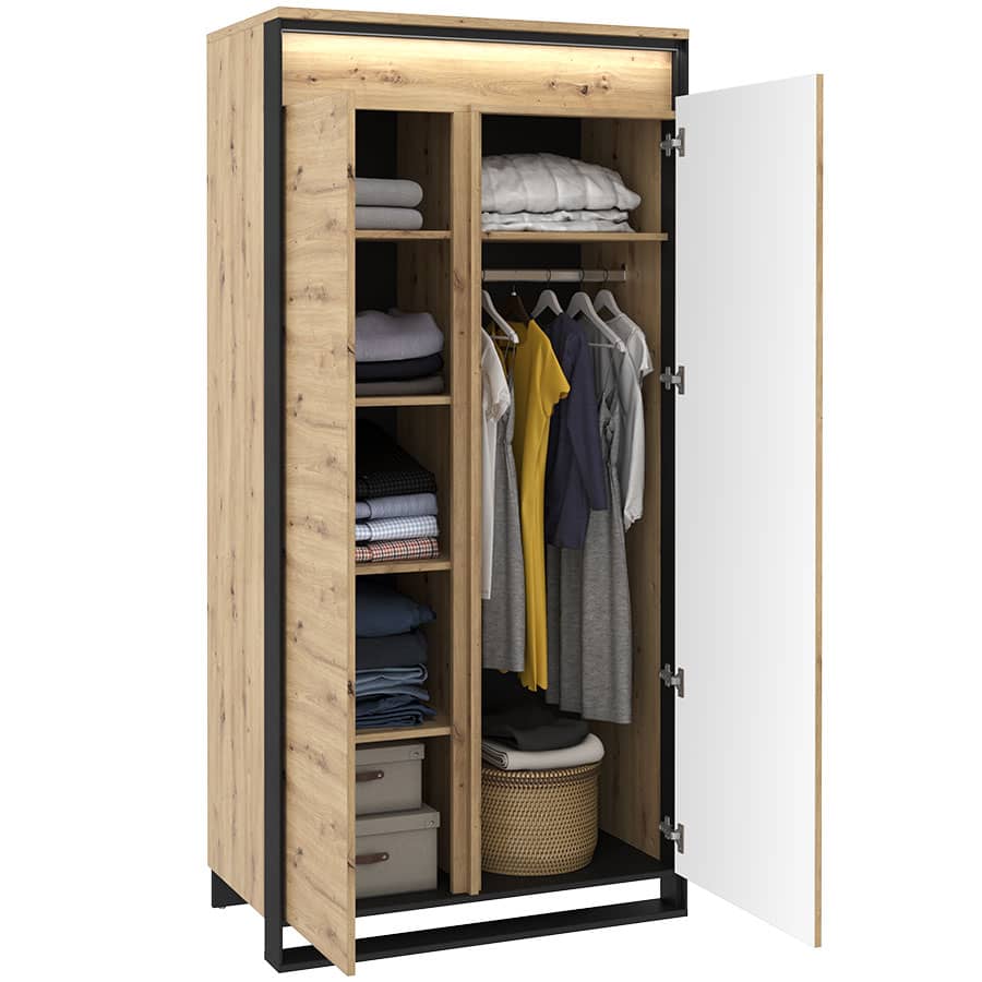 Quant QA-01 Hinged Wardrobe 95cm