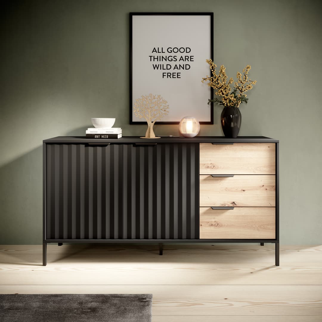 Rave Sideboard Cabinet 153cm [Drawers]