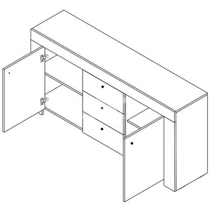 Rene Large Sideboard Cabinet 200cm