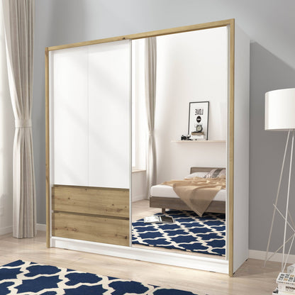 Sara Sliding Door Wardrobe 204cm