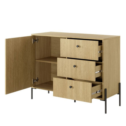 Scandi Sideboard Cabinet 107cm