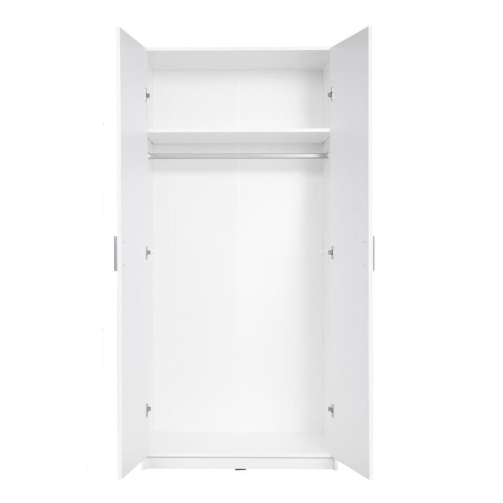 Snow 02 Hinged Wardrobe 92cm