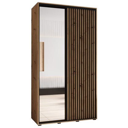 Sapporo II Sliding Door Wardrobe 130cm