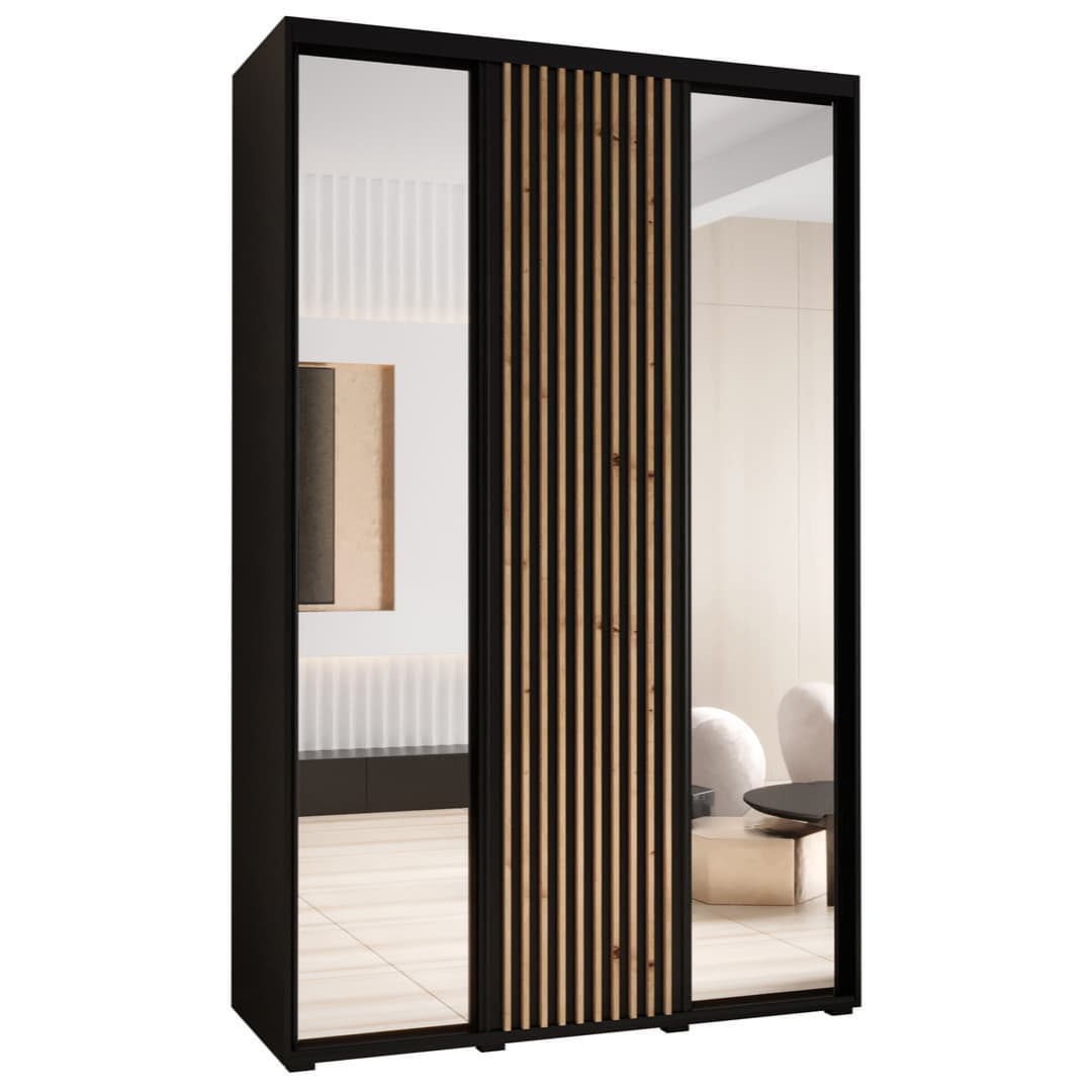 Sapporo II Sliding Door Wardrobe 160cm