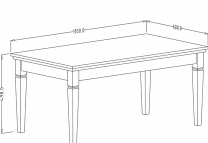 Evora 99 Coffee Table 110cm