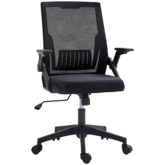 Vinsetto Office Chair, with Lumbar Support - Black