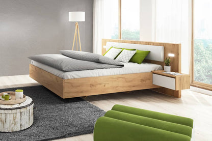 Xelo Bed Frame With Bedside Cabinets [EU King]