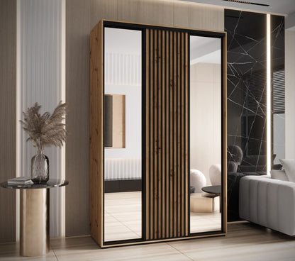 Sapporo II Sliding Door Wardrobe 160cm