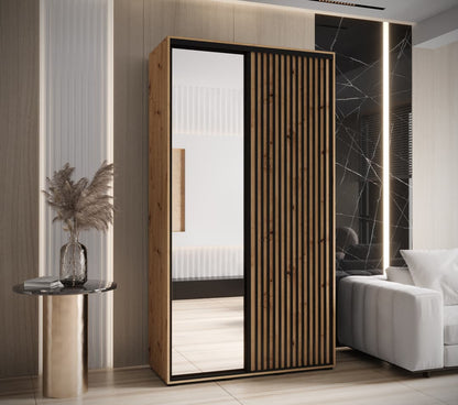 Sapporo II Sliding Door Wardrobe 130cm