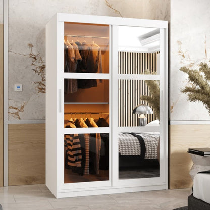 Parma II Sliding Door Wardrobe 120cm