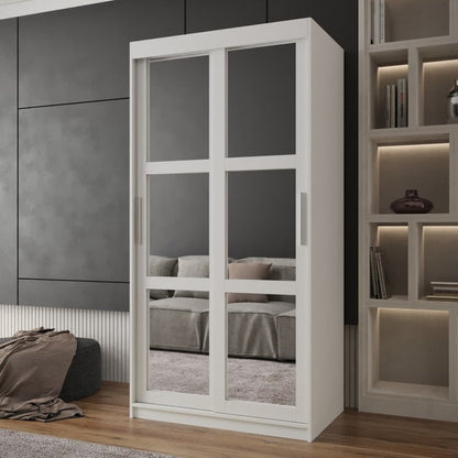 Arendal I Sliding Door Wardrobe 100cm