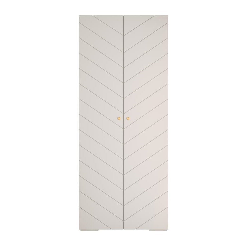 Manhattan IV Hinged Door Wardrobe 100cm