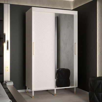 Monaco II Sliding Door Wardrobe 120cm