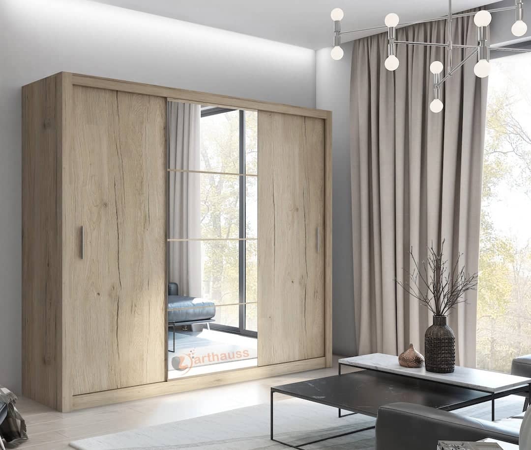 Idea 01 - 3 Sliding Door Wardrobe 250cm