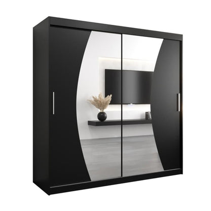 Wave Sliding Door Wardrobe 200cm