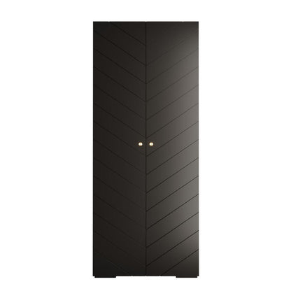 Manhattan IV Hinged Door Wardrobe 100cm