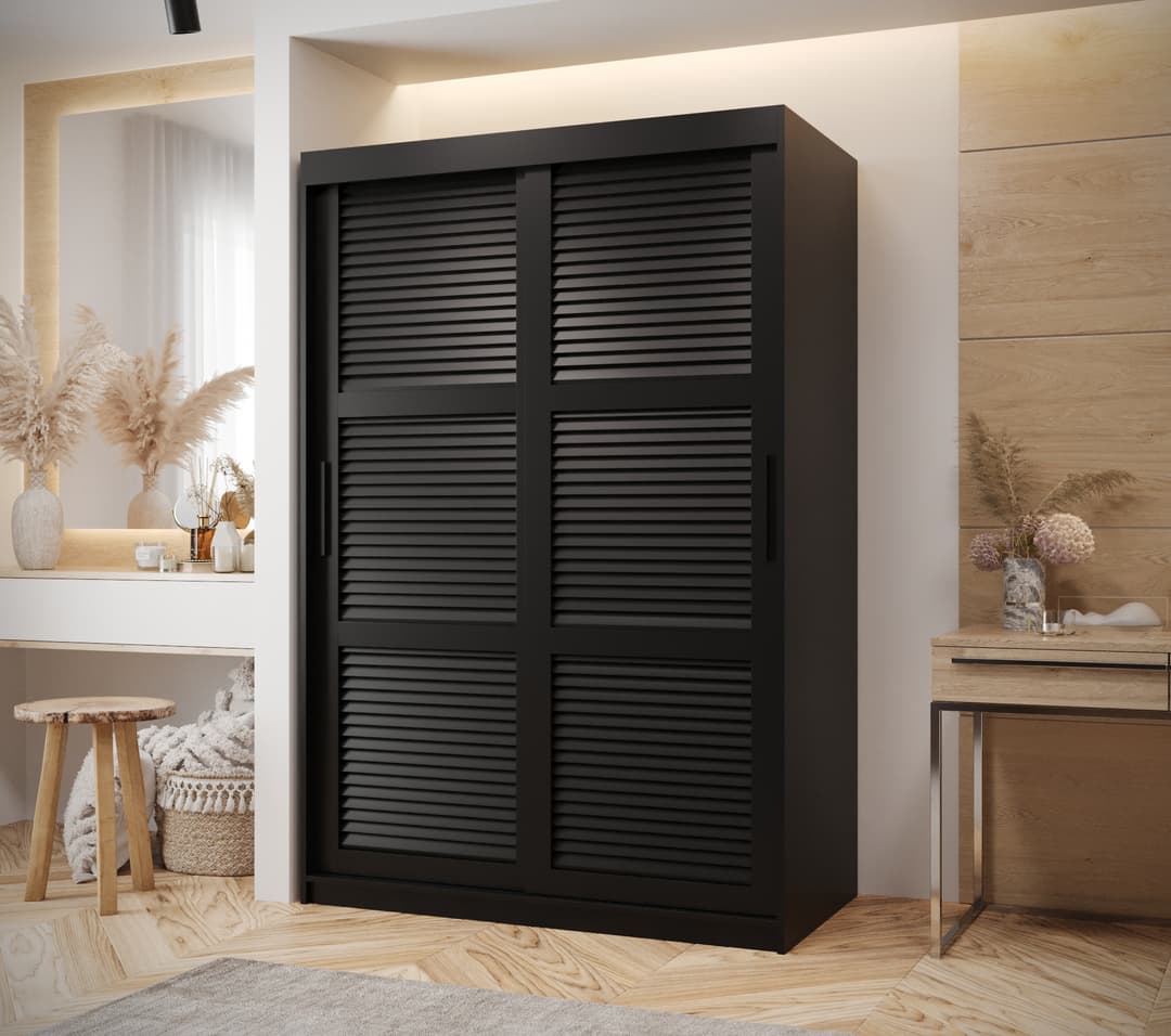 Larvik I Sliding Door Wardrobe 120cm