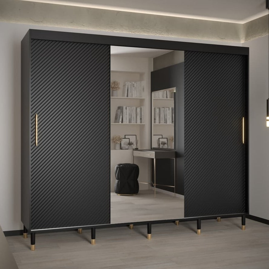 Monaco II Sliding Door Wardrobe 250cm